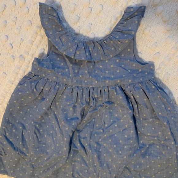 Baby girl classic polka dot dress - Picture 2 of 4